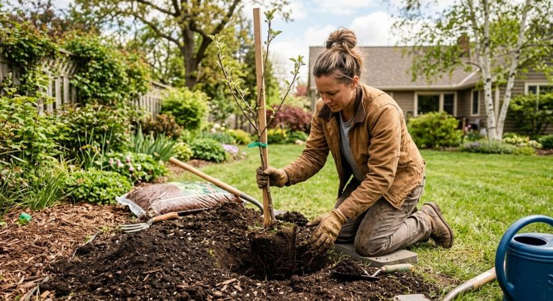 Japanese Maple Planting in Ventura County, CA